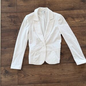White House Black Market Ivory Blazer